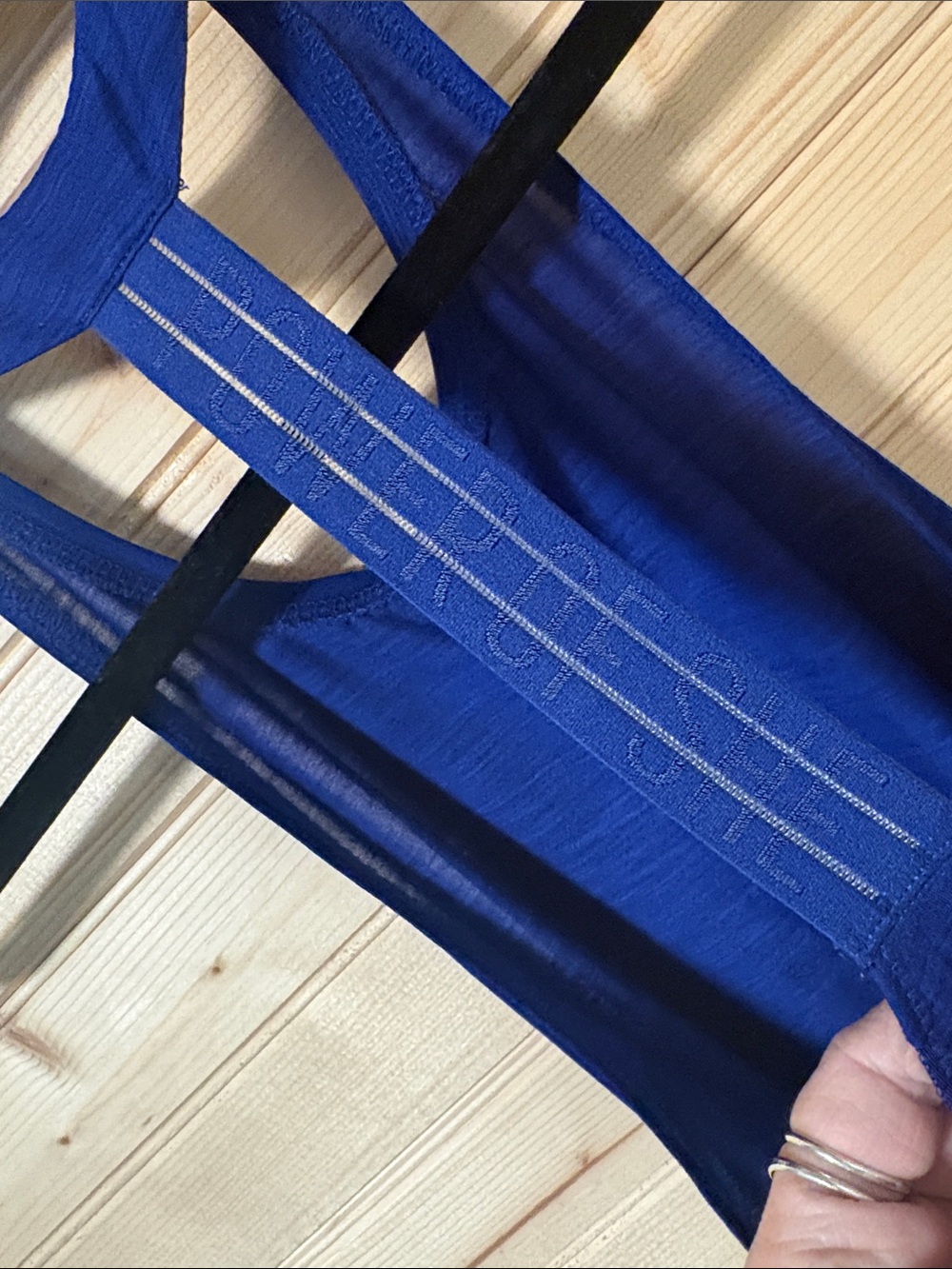 Athleta Royal Blue Racerback Tank - Picture 7 of 8